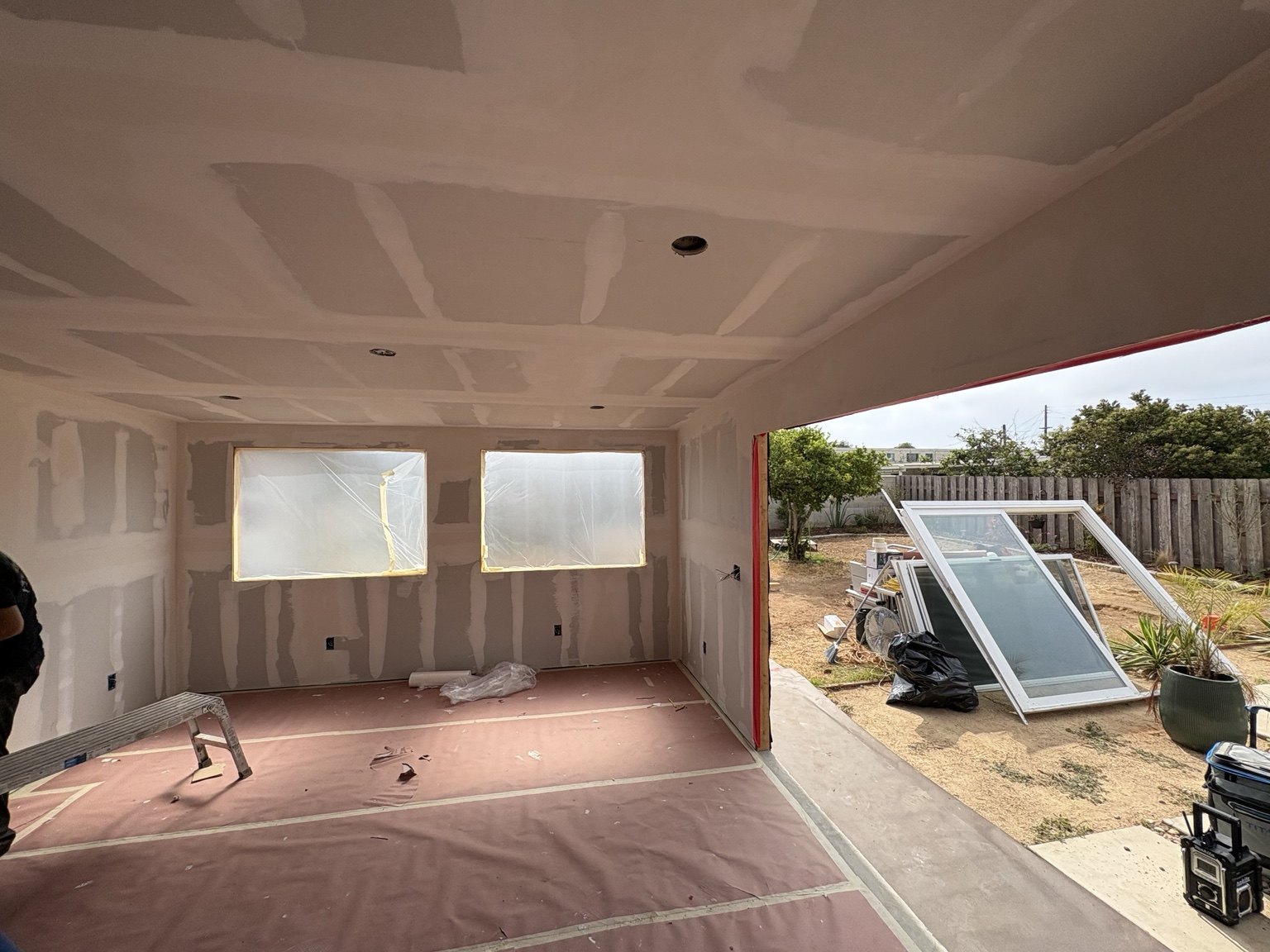 Drywall interior