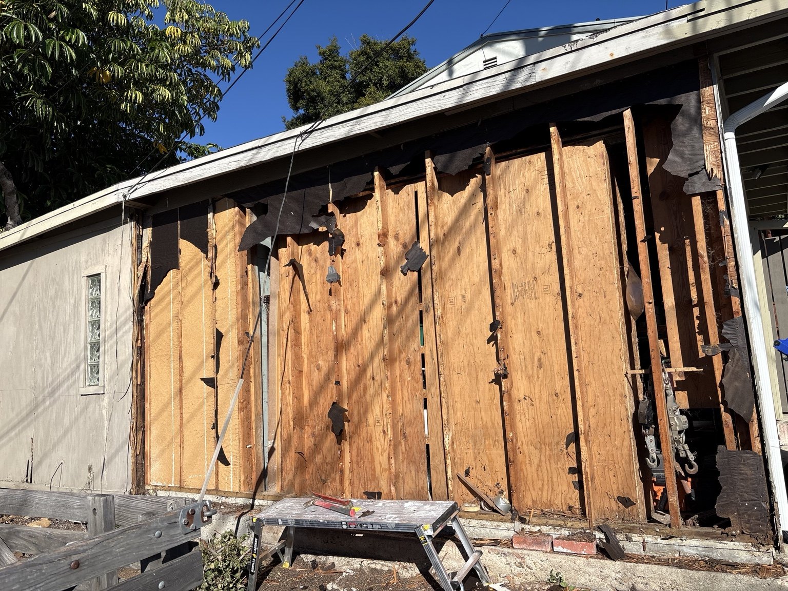 Complete Exterior Structural Restoration before