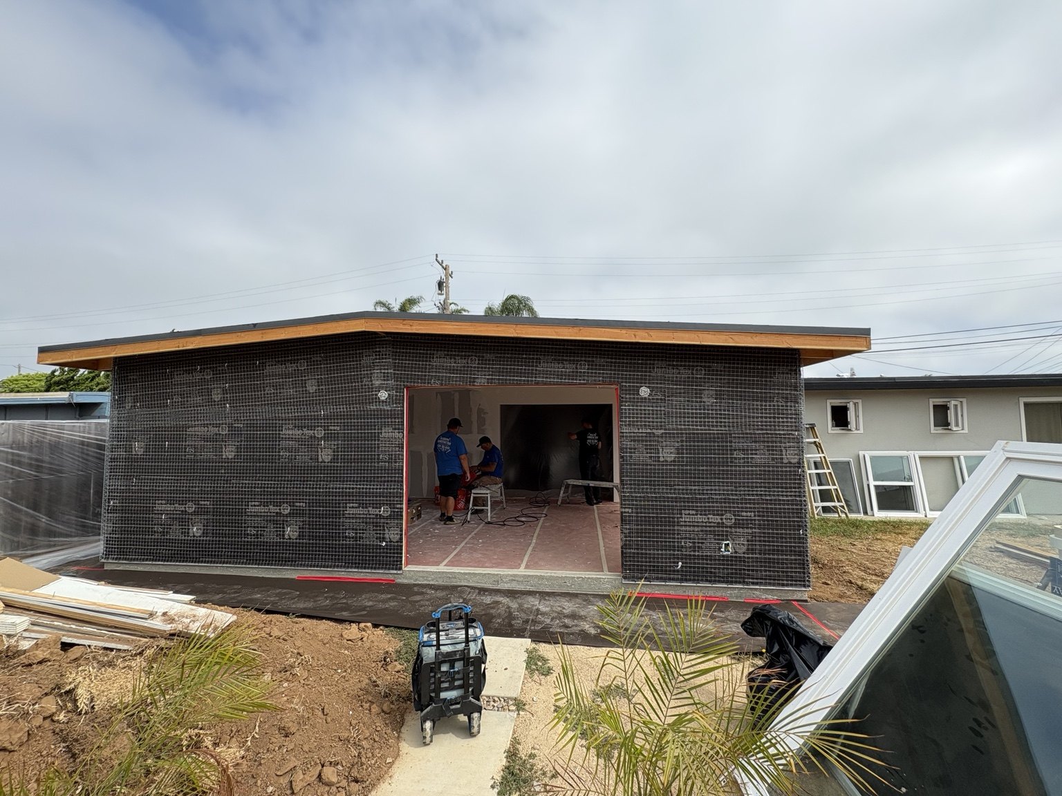 Framing and lath